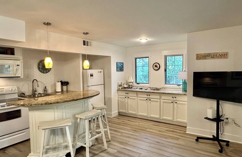 West Beach Village Villa | Charming lower level 1-bedroom Seascape villa just steps from the beach!
