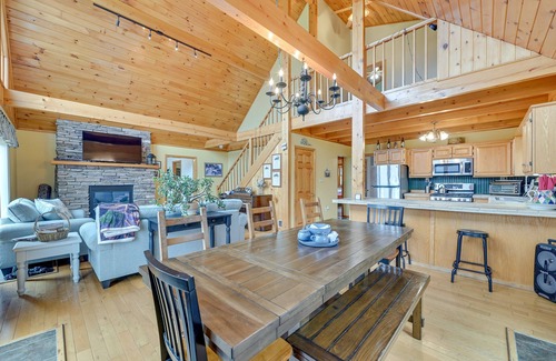 Oak Hill House | Charming New York Chalet w/Hot Tub & Game Room!