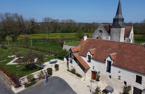 Occagnes Cottage | Charming Norman house with fireplace and private garden