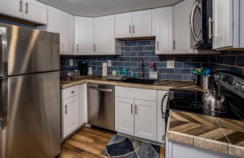 Lower Township Condo | Charming PET FRIENDLY 2 bedroom 1 1/2 bath home recently updated.