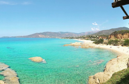 Calcatoggio House | Charming pied-dans-l'eau villa with stunning views, large garden, private pool