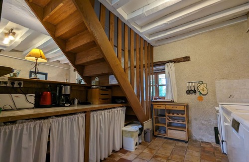 Ruffec Cottage | Charming Restored House in Berry with Private Fishing Pond and Woodland Serenity