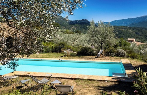 Buis-les-Baronnies House | Charming Stone House set in its own olive grove, with large pool & amazing views