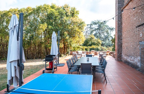 Corbarieu Villa | Chateau Beaudesert - Pool - Tennis court - Park