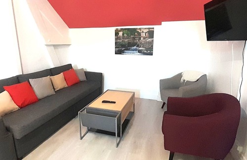 Azay-le-Rideau Apartment | Chez Benjamin -> 4 to 6 people in the center of Azay
