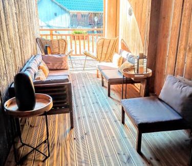 Samoens Apartment | Chez Léon Jacuzzi et sauna