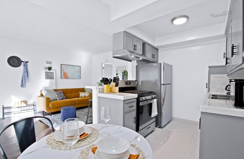 Monterey Park Apartment | Chic 1BR Home + Parking + Near DTLA #TravelSGV