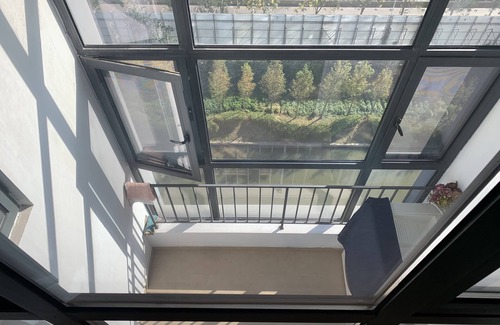 Jiading Apartment | Chic 2-bedroom apartment with AC, WiFi in vibrant Shanghai