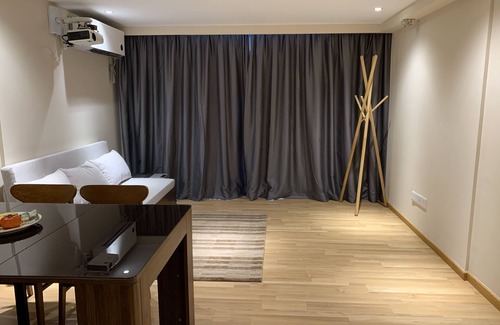Jiading Apartment | Chic 2-bedroom apartment with AC, WiFi in vibrant Shanghai