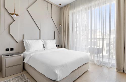 Al Barsha Apartment | Chic Studio in Arjan with pool game room and gym