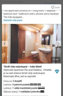 Pec pod Snezkou Apartment | Cihlařka