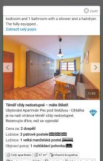 Pec pod Snezkou Apartment | Cihlařka