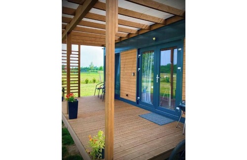 Szeligi Cabin | Cisy Resort I-fenced area,for guests with dogs