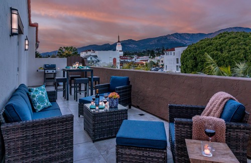 Historic Downtown Santa Barbara Condo | Cityscape - Penthouse Living in Downtown Santa Barbara