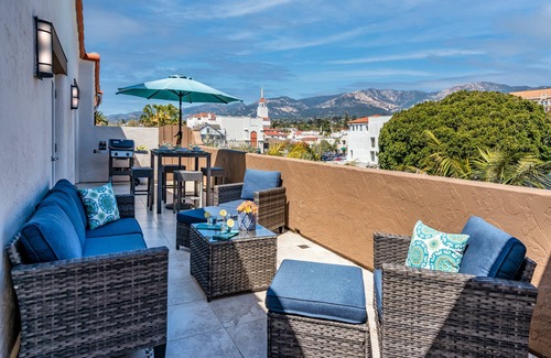 Historic Downtown Santa Barbara Condo | Cityscape - Penthouse Living in Downtown Santa Barbara