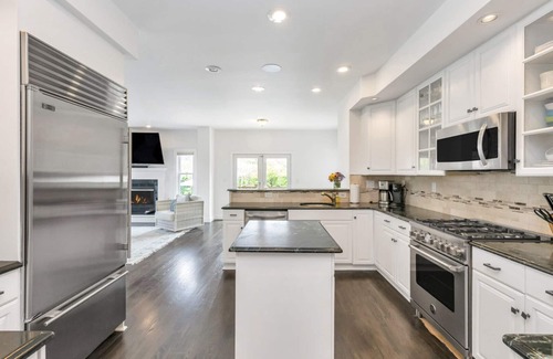 Westhampton House | Classic-style Hamptons home, heated freshwater pool, fire pit, extensive.