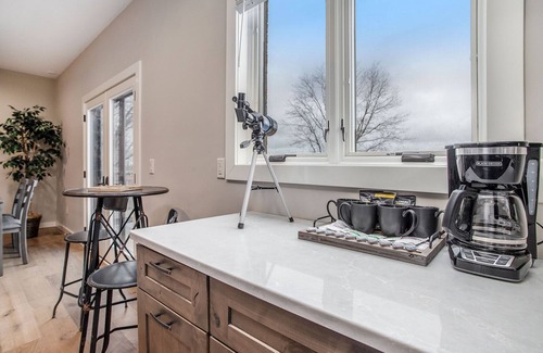 Stevensville Condo | Classy Cabin | Beaches | Grand Mere | Wineries