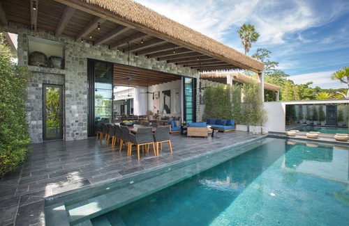 Mae Nam Villa | Clay Beach Samui Villa 2 - Luxury 5 Bedroom Beachfront Villa