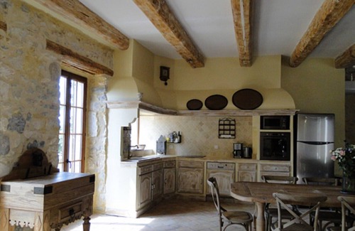Vallon-Pont-d'Arc House | Clos saint joseph the courtyard for 8 people