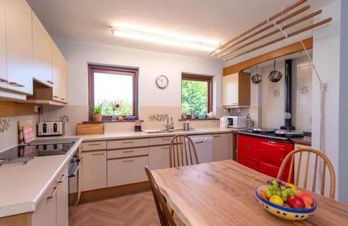 St Brides House | Coastal Bungalow Near Marloes sands with Wood Burner, Garden and AGA