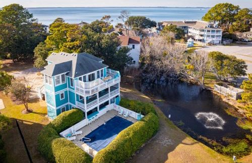 Corolla Light House | Coastal Charm with Pool Hot Tub & Resort Amenities