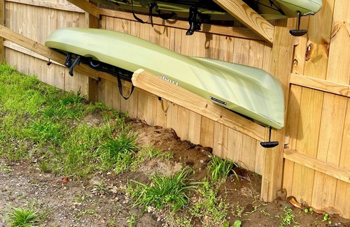 Morehead City RV Rental | Coastal Tiki Hideaway: Campsite #2, 30 Amp, Full Hook-up