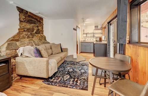 Idaho Springs Condo | Cobblestone: Relax and Play Creekside Studio Condo