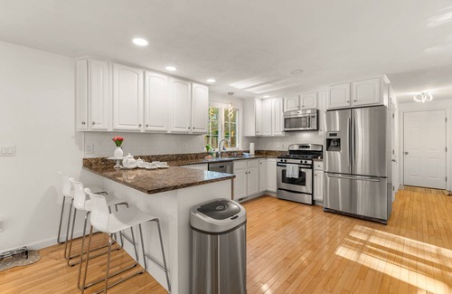 East Falmouth House | “Colonial Vacation Home w/Private Pool, fire pit and spacious backyard”