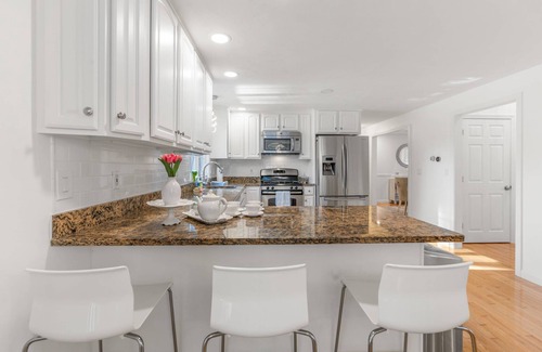 East Falmouth House | “Colonial Vacation Home w/Private Pool, fire pit and spacious backyard”