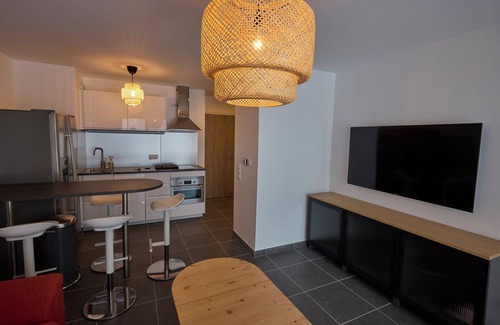 La Feclaz Apartment | COME ON! Superb new apartment in the heart of the resort, fully equipped.