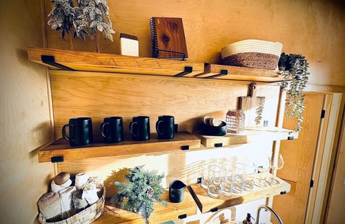 La Crosse Cabin | Come unwind with us at Kindred Tiny House.