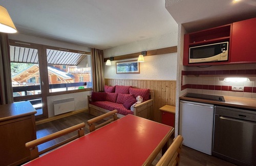 Plagne 1800 Apartment | Comfortable 2-room with pool & pets welcome in Plagne 1800