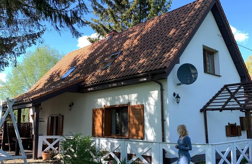Nowe Guty House | Comfortable all-year-round house with garden next to Śniardwy Lake beach.