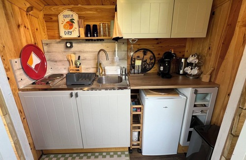 La Roque-sur-Pernes Cabin | Comfortable yurt in Provence with spa and breakfast