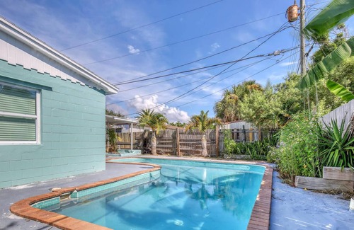 South Patrick Shores Other | Comfy Home W/ Pool Walking Distance From Beach