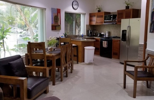 Puerto Aventuras Condo | Condo Bellmare Luxury front of lagon 4 step to the priv Pool 1 min to the Beach
