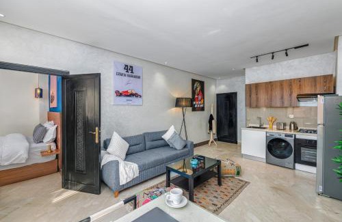 Gueliz Apartment | Condo in Gueliz inspired by motorsports