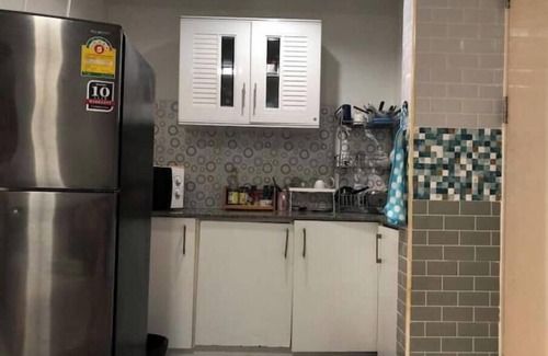 Nong Bon Condo | Condo with garden front near airport link&hospital