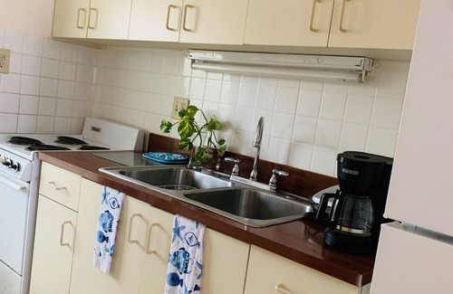 Christiansted Condo | Condo with King Size Bed, near Downtown, with Ocean Views, AC, and Secured.