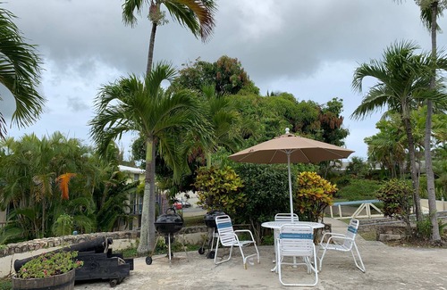 Christiansted Condo | Condo with King Size Bed, near Downtown, with Ocean Views, AC, and Secured.