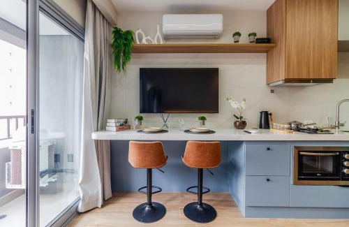 Vila Olimpia Apartment | Confortável e luxuoso na Vila Olimpia - Próximo ao JK Iguatemi