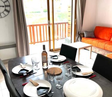 Valberg Apartment | Confort Moderne à Valberg - Terrasse avec Vue Panoramique 100 m des Pistes