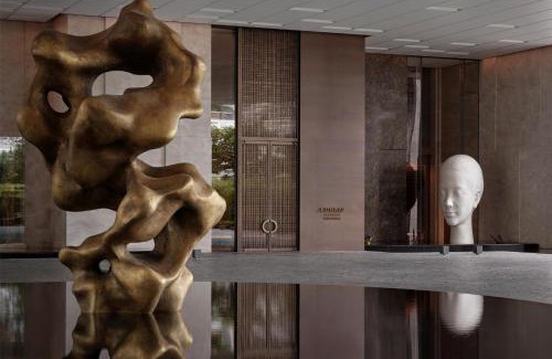 Nanshan Hotel | Conrad Shenzhen, the first art museum hotel in Greater Bay Area with the stunning bay and sunset view in the hotel terrace