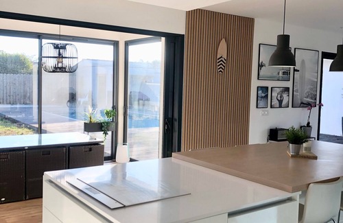 Salaunes Villa | Contemporary villa 4★ with heated pool - between Bordeaux and Lacanau