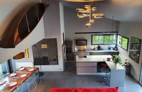 Millas House | Contemporary whole villa with swimming pool, parking.