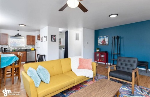 South Addition Apartment | Convenient Anchorage Loft near Downtown, Restaurants, Airport, and Trails