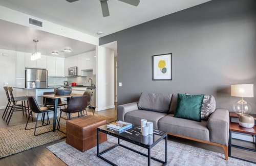 Mission Bay Apartment | Convenient Mission Bay 2BR w/Gym + Lounge + City View by Blueground