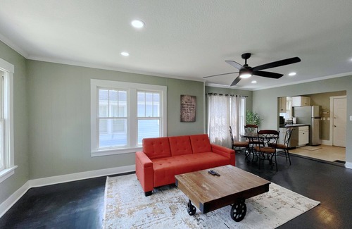 Topeka House | Conveniently Located Modern Bungalow