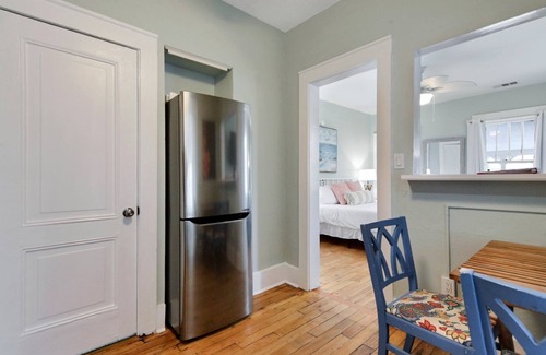 Tybee Island Apartment | Cool Ocean View with Balcony! King Bed, Free Parking & Free Wifi!