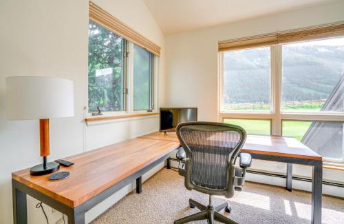 East Village at Copper House | Copper Mtn Resort Duplex with Golf Course Views!